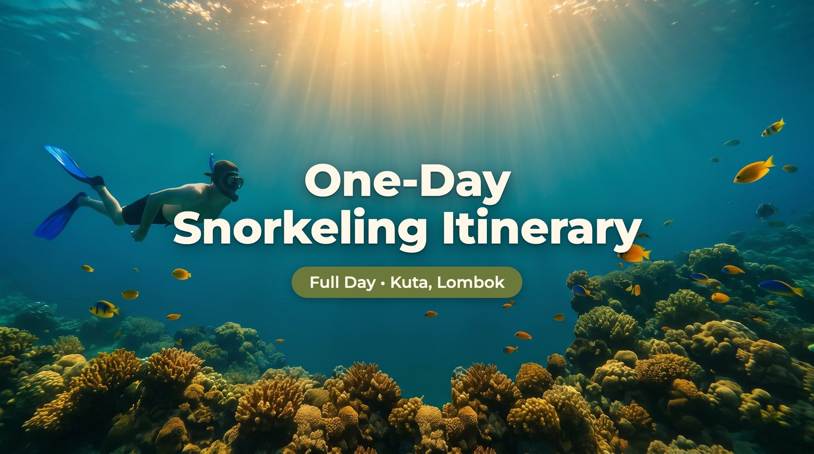One-Day Snorkeling Itinerary: Gili Nanggu Adventure